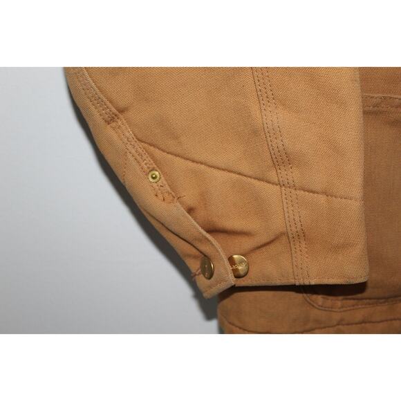 Carhartt Duck Chore Coat Blanket Lined Jacket Work Barn Men's Read Size H14677 - Picture 3 of 12